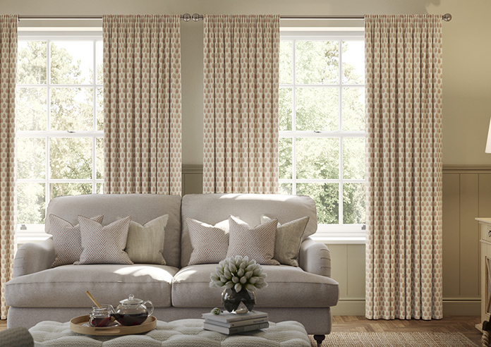 Emily Bond Jaipur, Rust - Made to Measure Curtains - Image 3